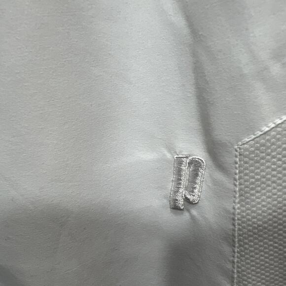 Prince Warm Up-Gym-Golf-Tennis Zipper Leg Joggers White Mens Size L - Picture 7 of 16